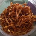 Cooksnap Nur Shahida semasa beliau membuat Kerepek Pedas.