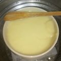 El cooksnap de Leticia Marianela cuando hizo Crema pastelera sin leche.