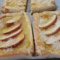 El cooksnap de ISA cuando hizo Facturas de manzana y pastelera con hojaldre.