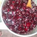 El cooksnap de Macarena cuando hizo Dulce de ciruela.