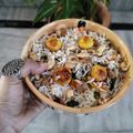 Anushree Das Biswas's cooksnap of when they made ফ্রায়েড রাইস (Fried rice recipe in bengali).