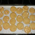 Iambchop's cooksnap of when they made Peanut Butter Cookies 🍪.