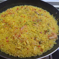 El cooksnap de renacuajo84 cuando hizo Paella mixta de pollo y mariscos.