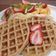 El cooksnap de Maine Santillán cuando hizo Waffles/Hot Cakes de avena.