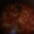 El cooksnap de Daniela Ferreyra cuando hizo Guiso de Mondongo, Arroz integral y papa.