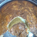 El cooksnap de Yami cuando hizo Bizcochuelo marmolado relleno con crema pastelera (sin Maizena).