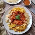Cooksnap dari DyahWuLan Bae untuk resep Lontong Telur Tahu (Tahu Tek)