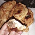El cooksnap de Nashla González cuando hizo Masa para empanada frita.