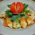 Cooksnap dari mizana untuk resep Ayam Popcorn Saus Padang