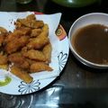 Cooksnap dari Lisda Aprilia untuk resep PISANG GORENG PASIR saus kurma