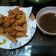Cooksnap dari Lisda Aprilia untuk resep PISANG GORENG PASIR saus kurma