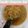 Rita Mehta ( Executive chef ) का कुकस्नैप जब उन्होंने लौकी चना दाल (lauki chana dal recipe in Hindi) बनाया था।