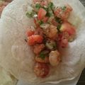 El cooksnap de Pedro J Santaella cuando hizo Tacos De Camarón.
