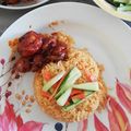 Cooksnap Wan Noor Azila semasa beliau membuat Nasi tomato.