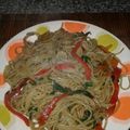 El cooksnap de Comer, Imaginar, Viajar cuando hizo Salteado de vegetales con fideos de arroz 🍝.