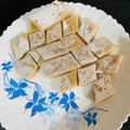chaitali ghatak's cooksnap of when they made काजू कतली (Kaju katli recipe in Hindi).