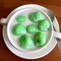 Cooksnap dari Rim’s Kitchen untuk resep Klepon Kuah Santan Kental