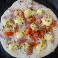 fatima khan का कुकस्नैप जब उन्होंने चीजी वेज उत्तपम (Cheesy Veg Uttapam recipe in hindi) बनाया था।