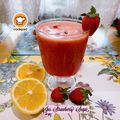 Cooksnap Mahadiah semasa beliau membuat Jus Strawberi.