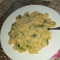 El cooksnap de Sofia Fleitas cuando hizo Pasta integral con espinacas y crema de cheddar.