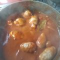 El cooksnap de Damián Alvarez cuando hizo Chorizos a la pomarola fácil.