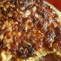 El cooksnap de andrea cuando hizo Tortilla de repollo y jamón.