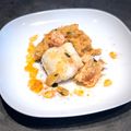 El cooksnap de JohnnyCooking cuando hizo Bacalao a baja temperatura con puré de patata al pimentón.