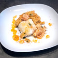 El cooksnap de JohnnyCooking cuando hizo Bacalao a baja temperatura con puré de patata al pimentón.