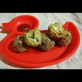 Gunjan Chhabra's cooksnap of when they made Rice & chhole healthy balls.