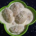 Mamta Roy का कुकस्नैप जब उन्होंने दूध पीठा (doodh pitha recipe in Hindi) बनाया था।