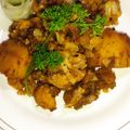 Bushra Mazhar's cooksnap of when they made Aloo gobhi.