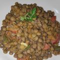 El cooksnap de Mario L Bustamante D cuando hizo Lentejas con longaniza.