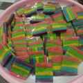 Cooksnap dari Inah Cilacap untuk resep Bolu Kukus Santan Pelangi 🌈
