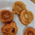 El cooksnap de Yaomara Justiz cuando hizo Frituras de harina de trigo con pimientos y jamón.