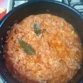 El cooksnap de fernando gonzalez cuando hizo Tinga de pollo.