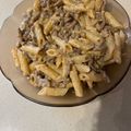 El cooksnap de Eduardo Agudo Alba cuando hizo Macarrones con bechamel de romero y guindilla.