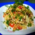 Arya Paradkar का कुकस्नैप जब उन्होंने मसाला पापड़ (Masala papad recipe in Hindi) बनाया था।