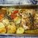 El cooksnap de Gilbert (Aprenent a la vida 📚♻️☯️) cuando hizo Contramuslos en parrilla con guarnición de patatas a lo pobre.