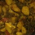Manju7 का कुकस्नैप जब उन्होंने आलू फली की सब्जी (aloo phali ki sabzi recipe in Hindi) बनाया था।
