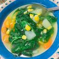 Cooksnap dari widhatanty untuk resep Sayur bening bayam wortel jagung