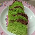 Cooksnap dari #alaibukirana untuk resep Bolu Pandan Kukus Ekonomis 2 telur