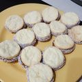 El cooksnap de Yanina Altamirano cuando hizo Alfajores de maicena.