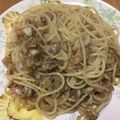 El cooksnap de Maiko Kamata cuando hizo Spaguettis campesino.
