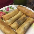 Cooksnap soleha muzafar semasa beliau membuat Popia Pisang Coklat#kudapan#minggu4#maratonraya.