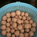 Cooksnap dari Fitria Anggraini untuk resep Kreni (Bola² Daging Sapi)