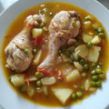 El cooksnap de ISABEL CONDE cuando hizo Pollo guisado con guisantes y patatas.
