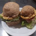 El cooksnap de Sofia Cingolani cuando hizo Hamburguesa de garbanzo.