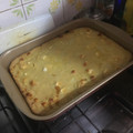 El cooksnap de Claudio Valle cuando hizo Sopa paraguaya con harina de maíz.