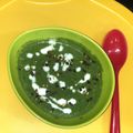 theGlocalChef Rashmi 's cooksnap of when they made Cream of Spinach Soup.