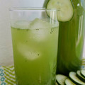 El cooksnap de Roxx Gonzalez cuando hizo Agua de pepino con limón.